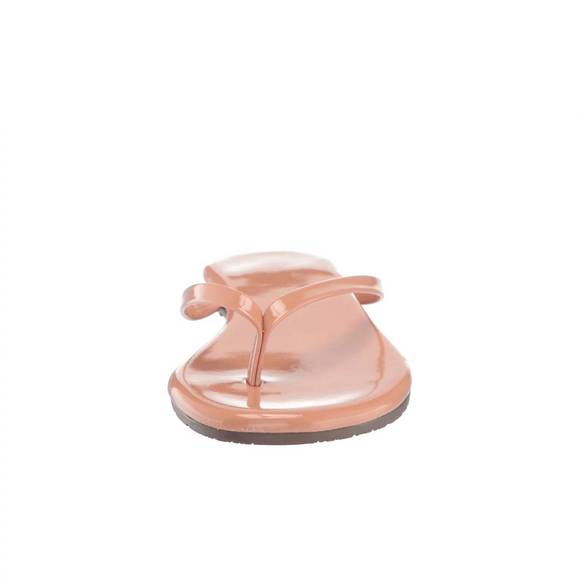 NEW TKEES foundations gloss sandal in nude beach - Picture 4 of 7